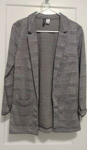 Plaid Oversized Boxy Boyfriend Blazer